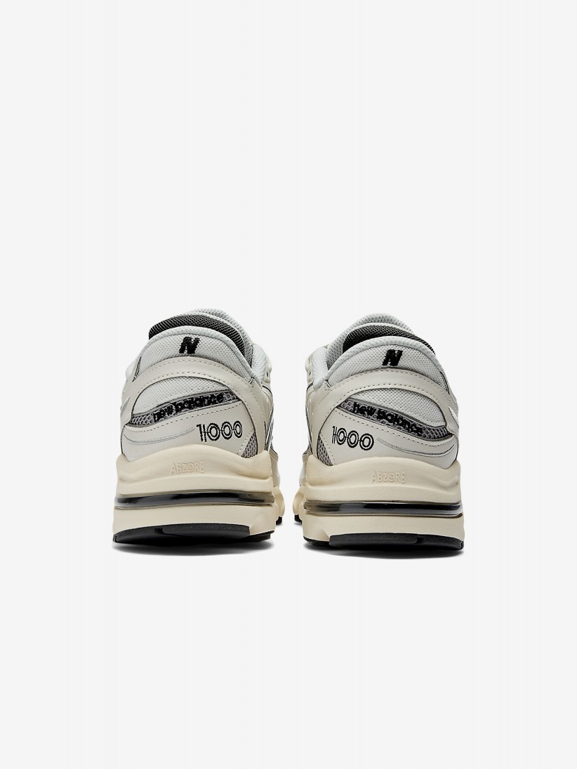 New Balance M1000 V1 Grey and Black Sneakers