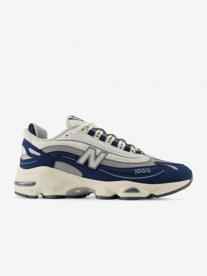 New Balance M1000 V1 Blue and Grey Sneakers