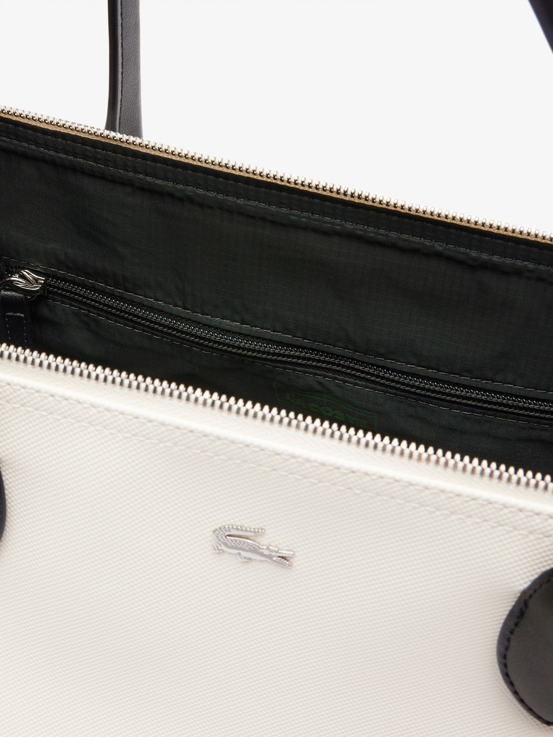 Bolso Tote Lacoste Athena Blanco