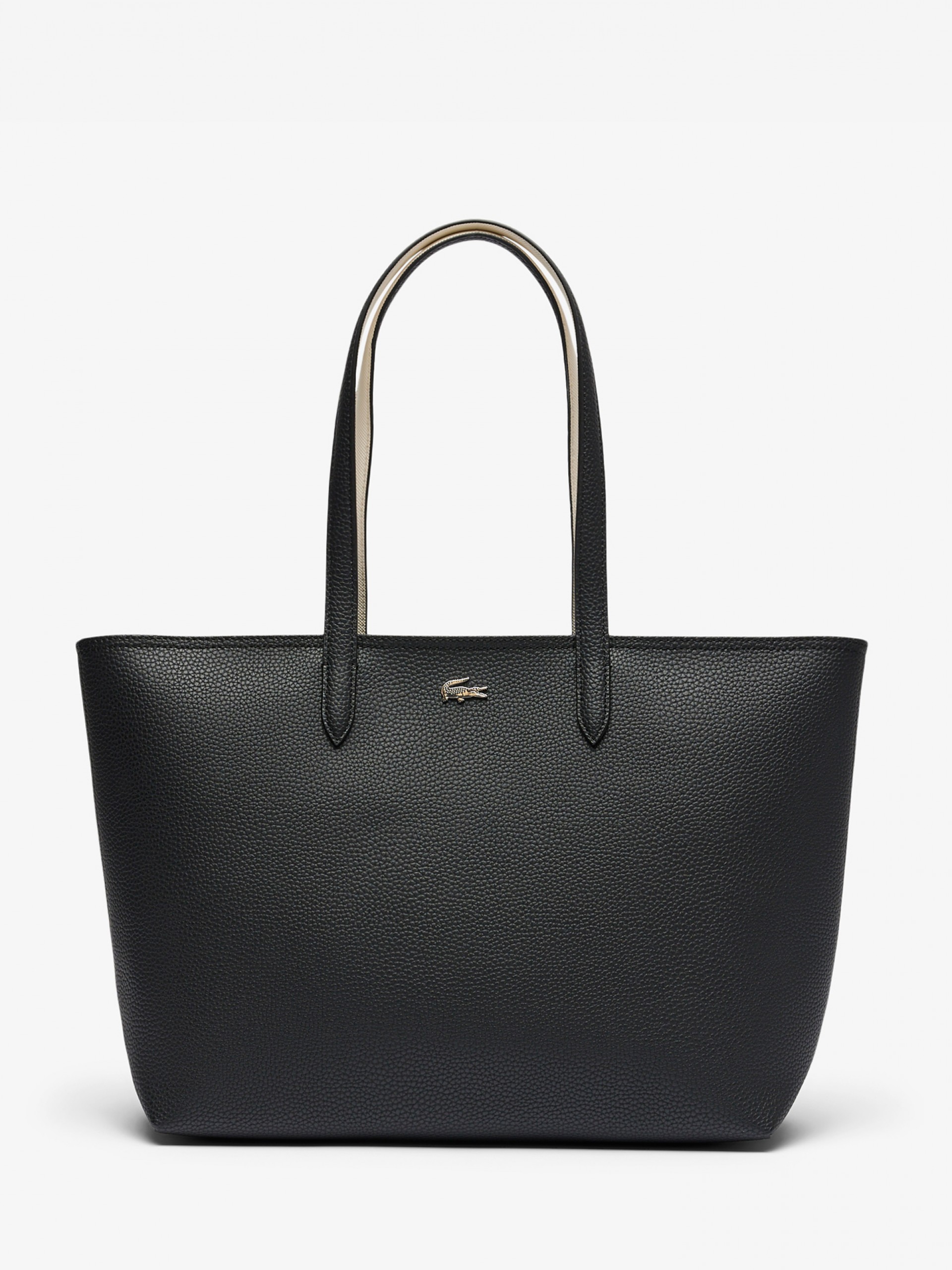 Bolso Tote Lacoste Anna Zipped Negro