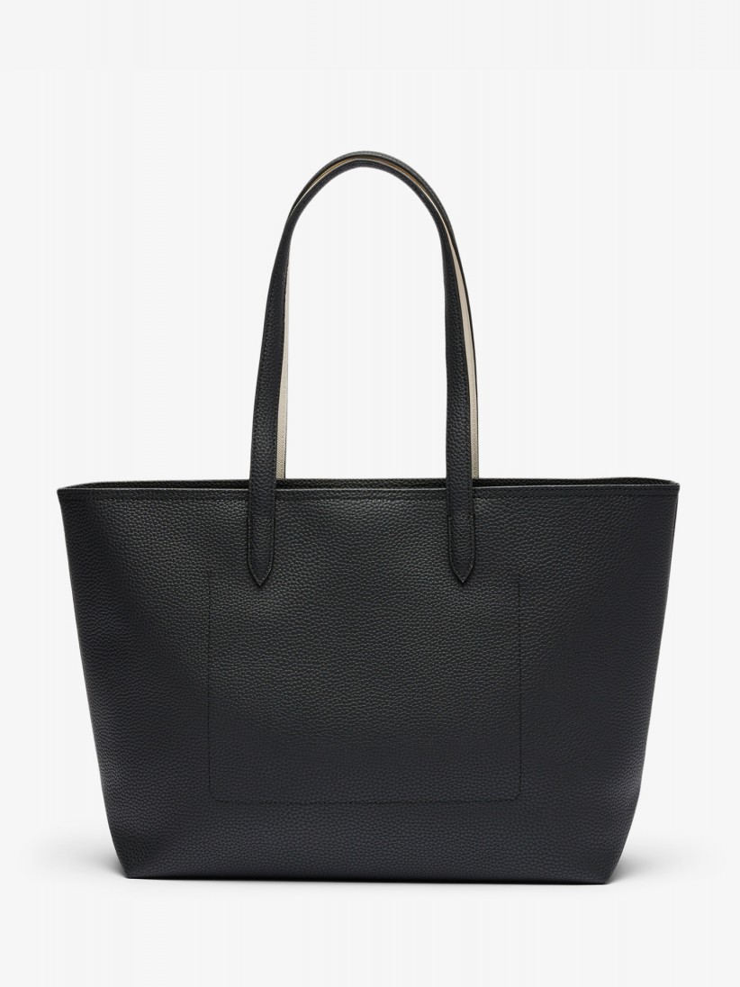 Bolso Tote Lacoste Anna Zipped Negro Bolso Tote Lacoste Anna Zipped Negro