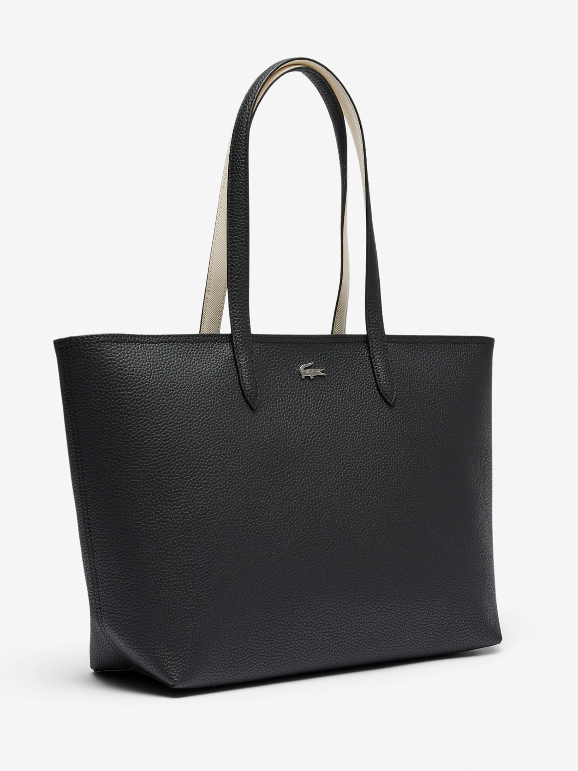 Bolso Tote Lacoste Anna Zipped Negro