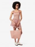 Mala Grande Lacoste Anna Rosa Reversvel com Bolsa