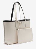 Bolso Tote Lacoste Anna Negro Reversible con Bolso Clutch Bolso Tote Lacoste Anna Negro Reversible con Bolso Clutch