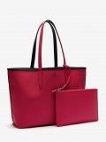 Mala Grande Lacoste Anna Azul Marinho Reversvel com Bolsa