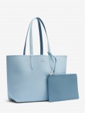 Mala Grande Lacoste Anna Azul Claro Reversvel com Bolsa