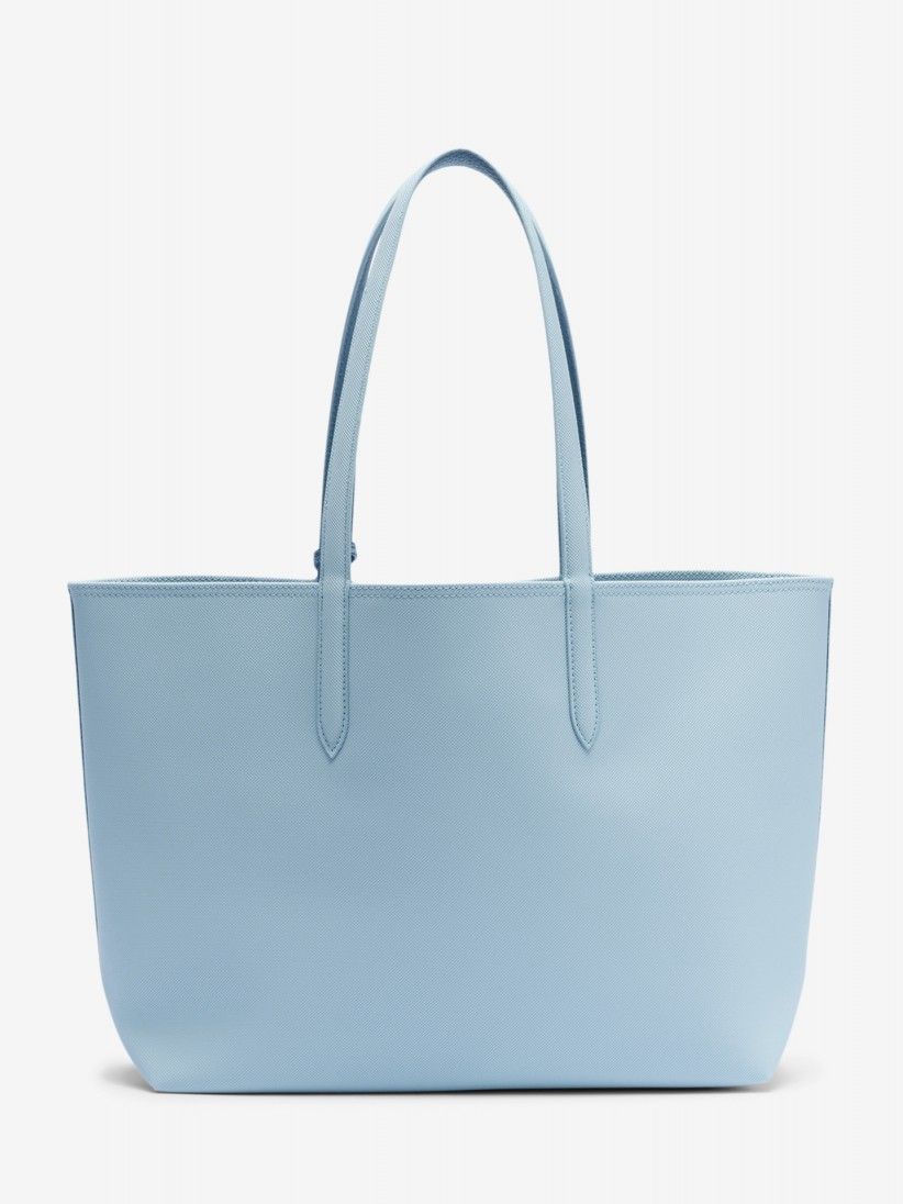Mala Grande Lacoste Anna Azul Claro Reversvel com Bolsa