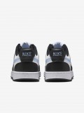 Nike Court Vision Low Next Nature Black and Blue Sneakers For Women