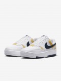 Nike Gamma Force White and Yellow Sneakers For Women