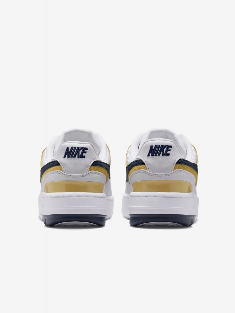 Nike Gamma Force White and Yellow Sneakers For Women
