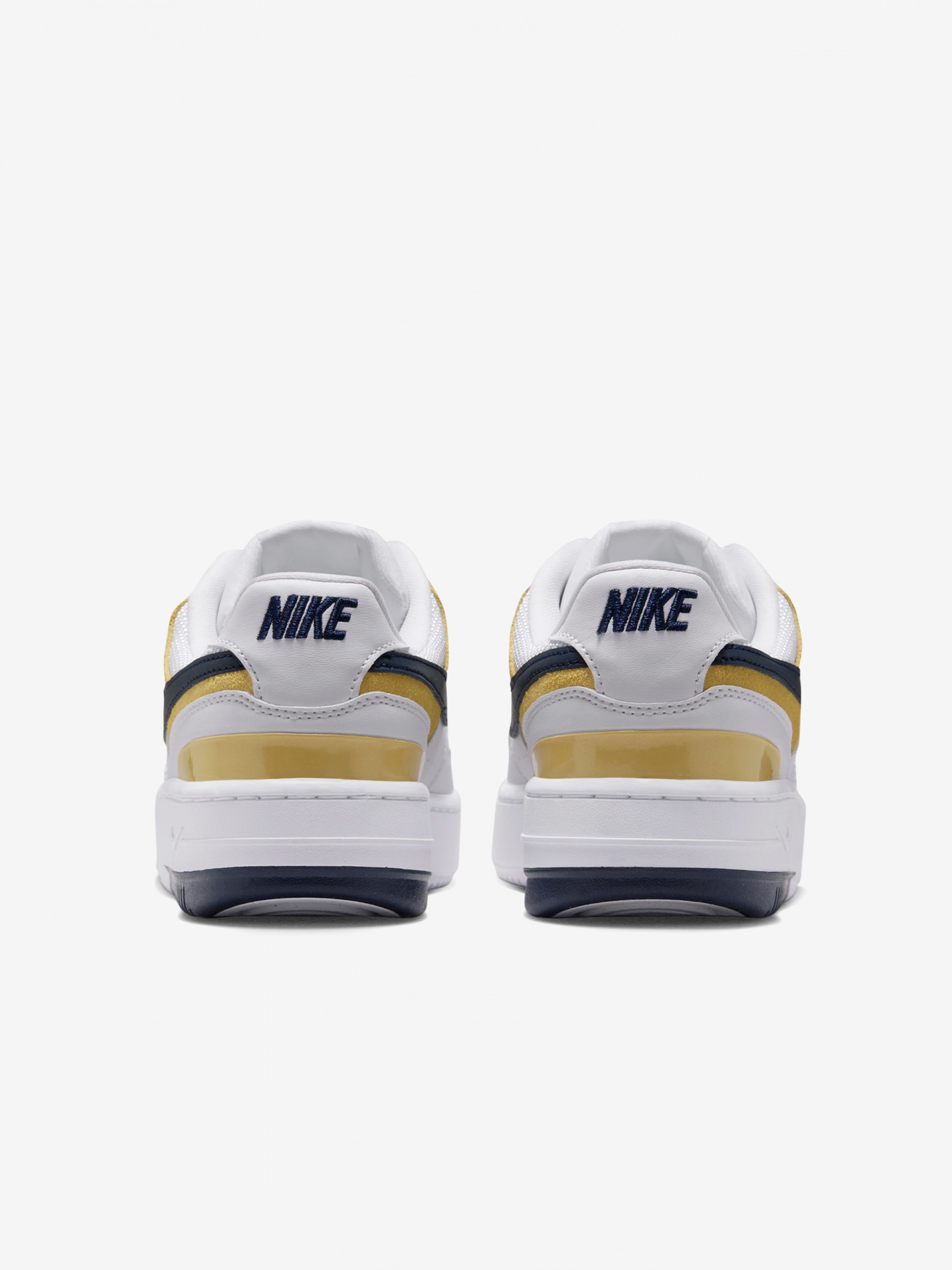 Sapatilhas Nike Gamma Force Brancas e Amarelas Para Mulher