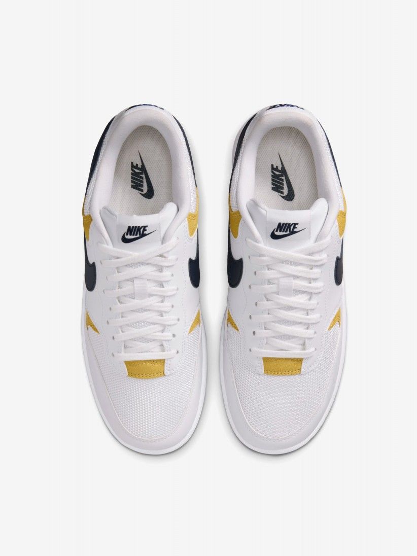 Nike Gamma Force White and Yellow Sneakers For Women