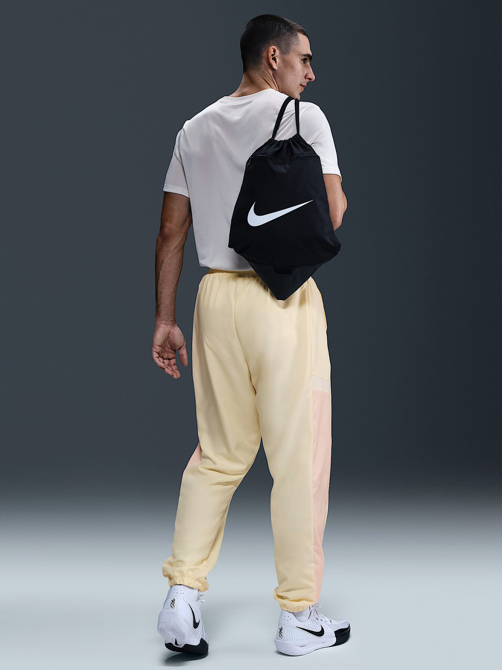 Pantalones de Baloncesto Nike Icon Woven Amarillos Para Hombre