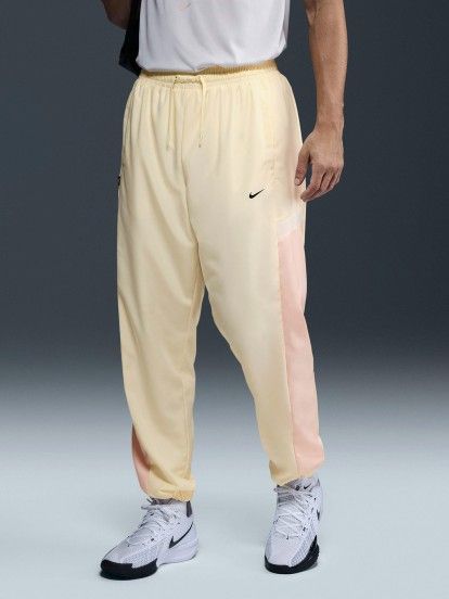 Calas de Basquetebol Nike Icon Woven Amarelas Para Homem