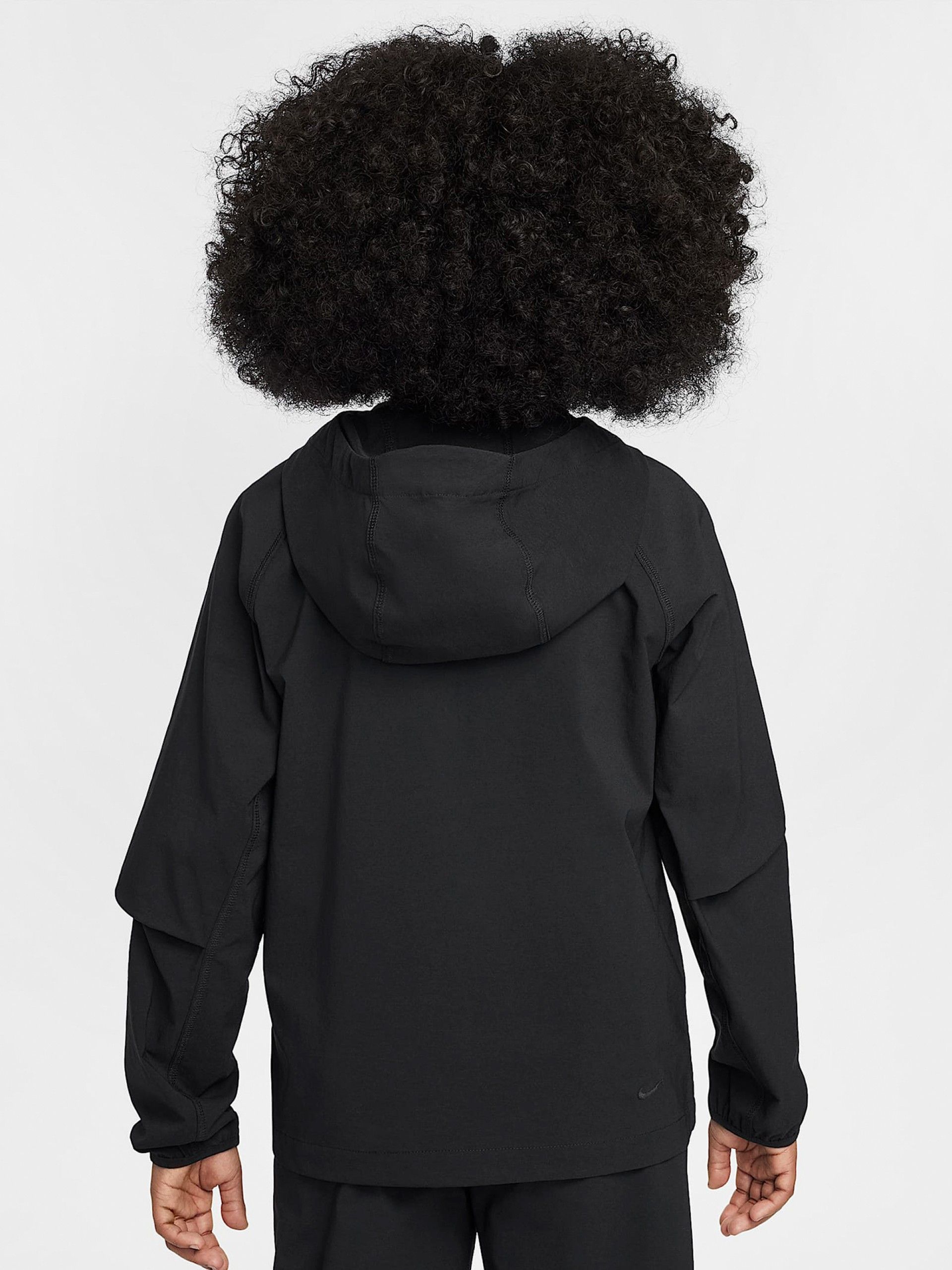 Chaqueta con Capucha Nike Tech Júnior Negra