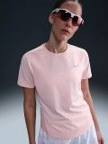 Camiseta de Running Nike Swift Dri-FIT Rosa Para Mujer
