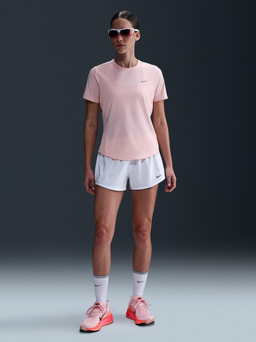 Camiseta de Running Nike Swift Dri-FIT Rosa Para Mujer
