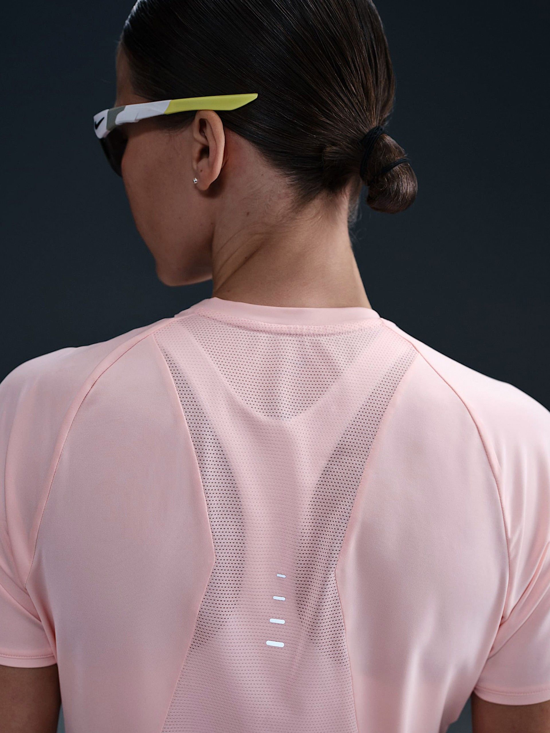 Nike Swift Dri-FIT Pink Running T-shirt For Women