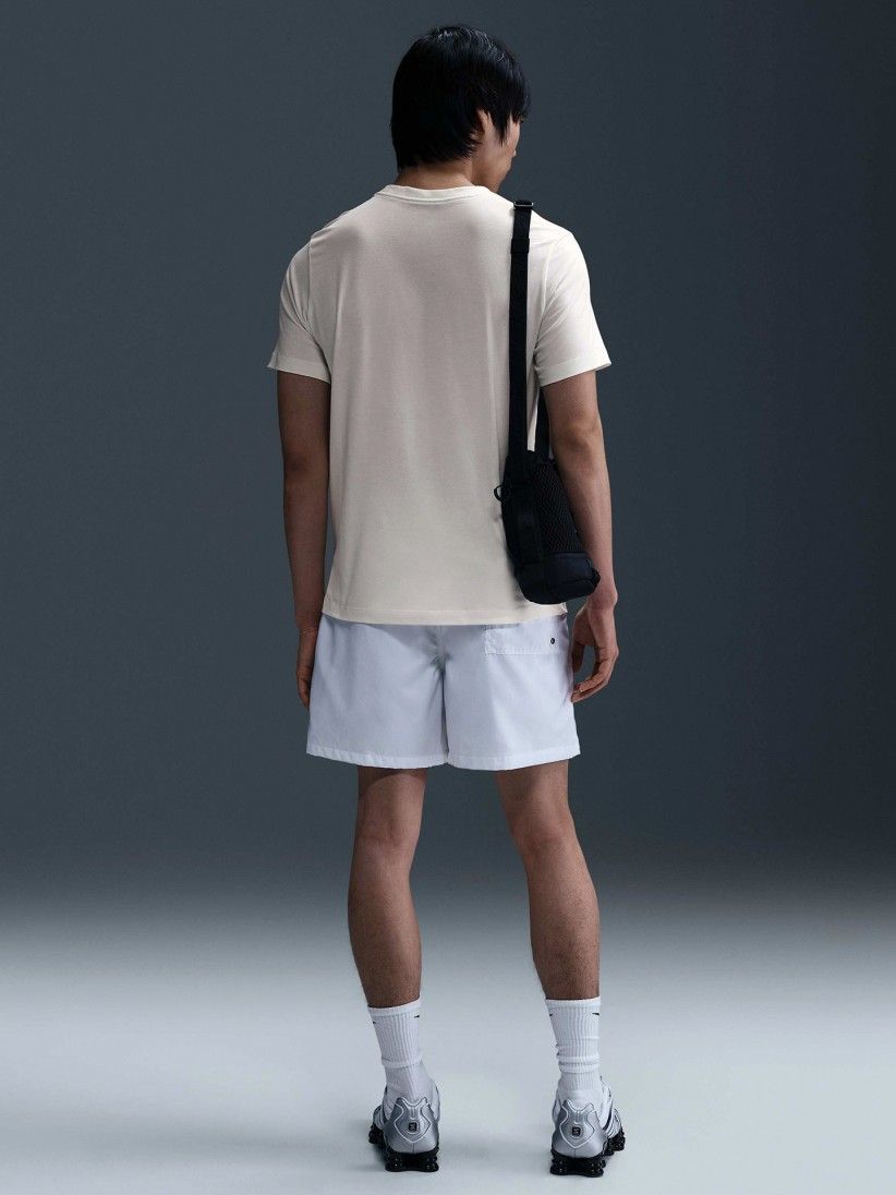 Camiseta Nike Sportswear Beige Estampada Para Hombre