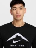Camiseta de Trail Nike Dri-FIT Negra Para Hombre