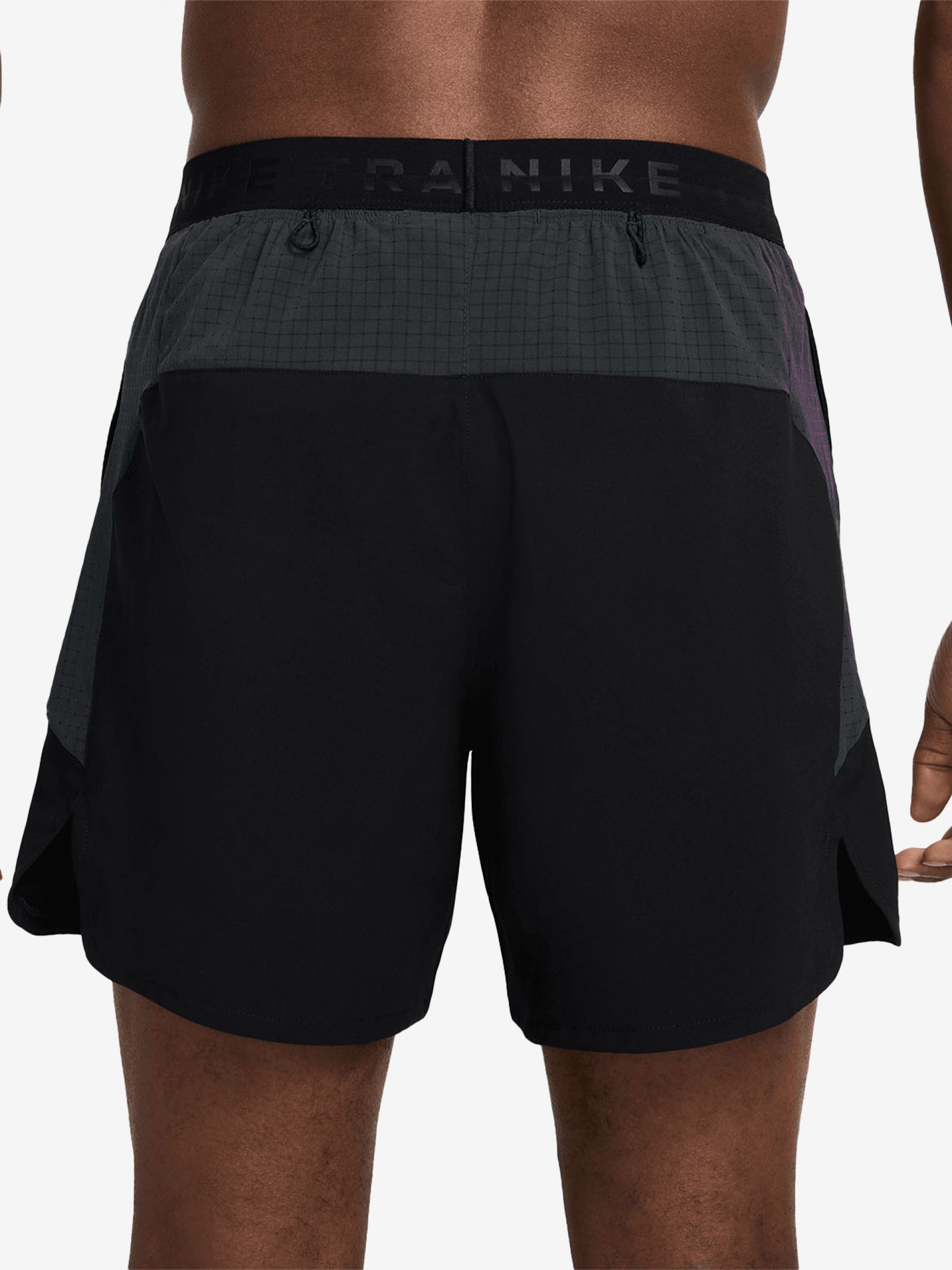 Pantalones Cortos de Trail Nike Dri-FIT 15cm Negros Para Hombre