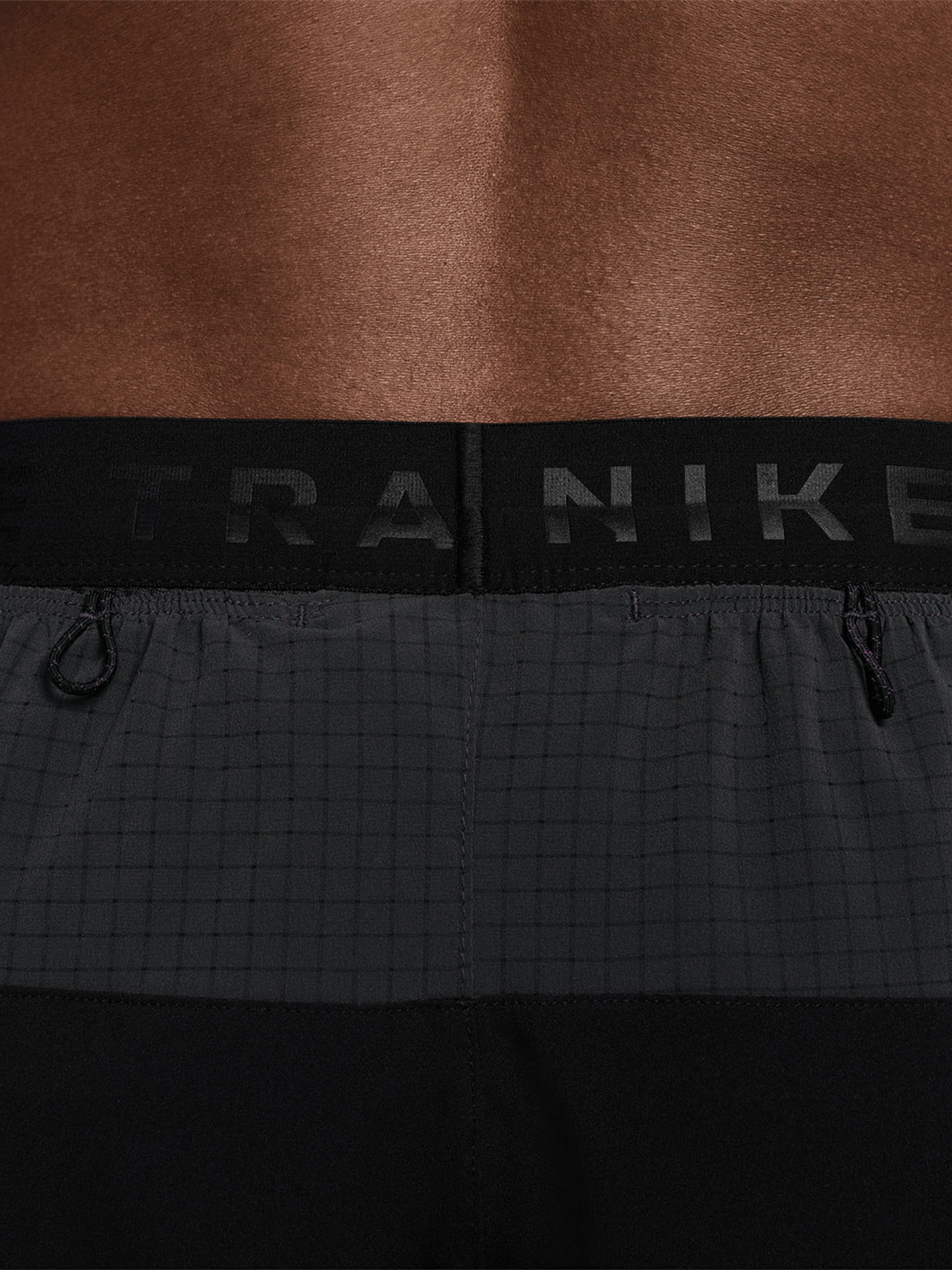 Pantalones Cortos de Trail Nike Dri-FIT 15cm Negros Para Hombre