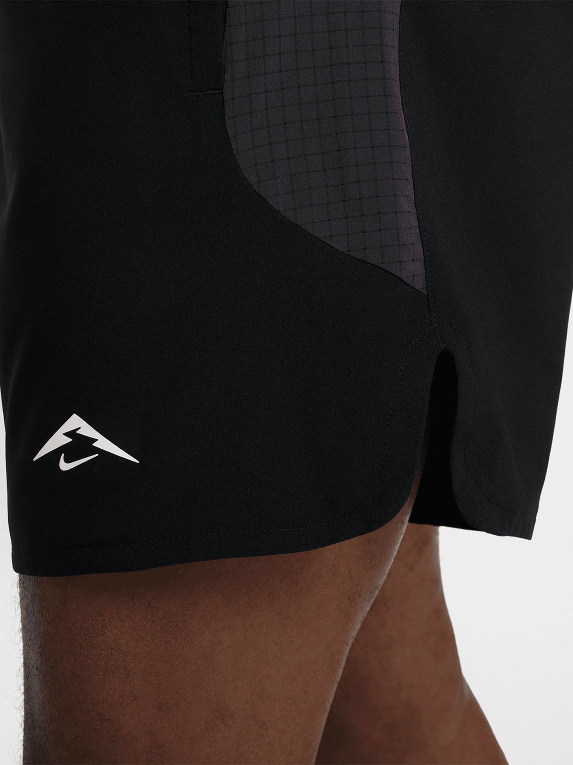 Calções de Trail Nike Dri-FIT 15cm Pretos Para Homem