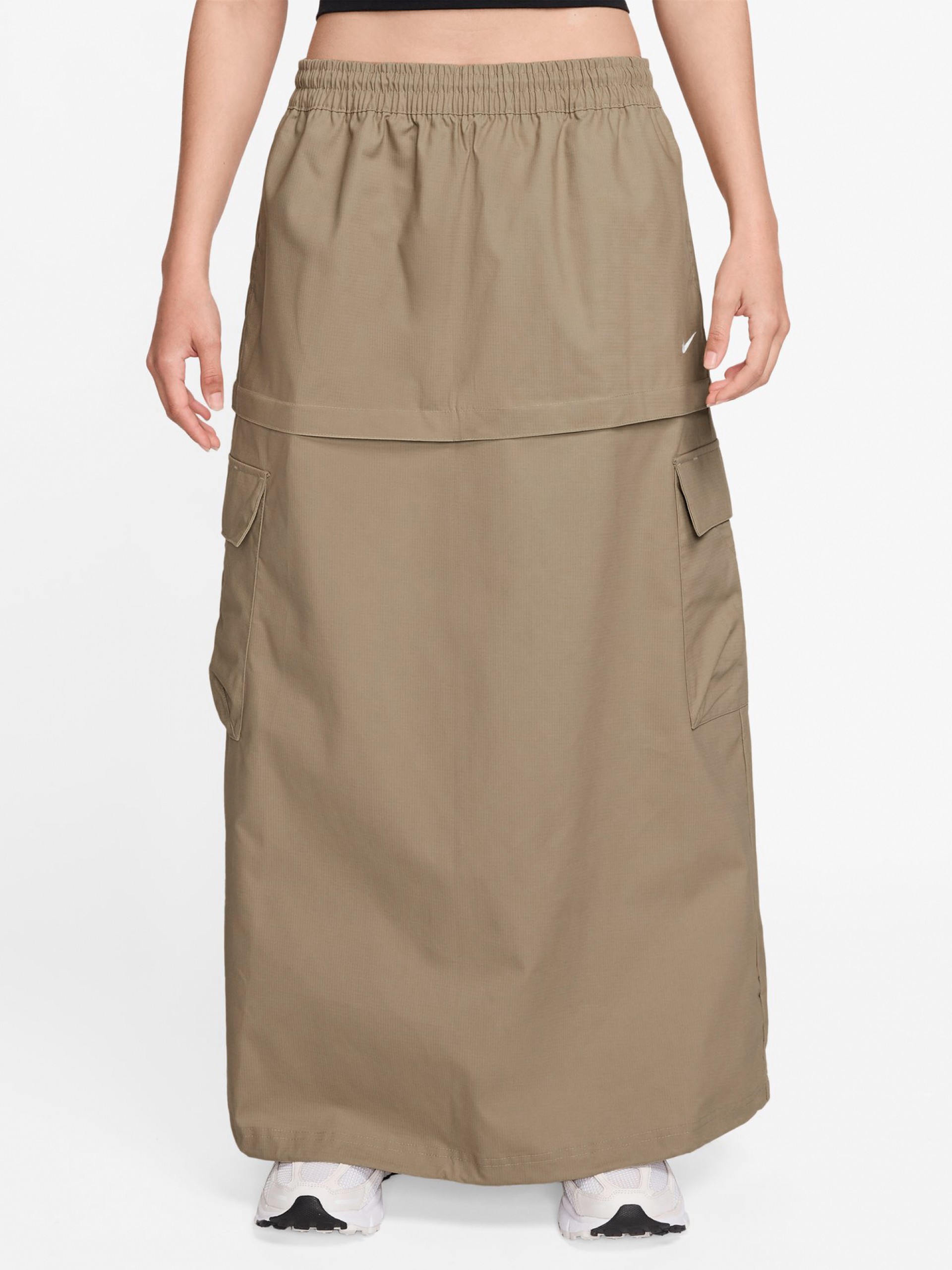 Saia Nike Sportswear Essential Cargo Bege Para Mulher