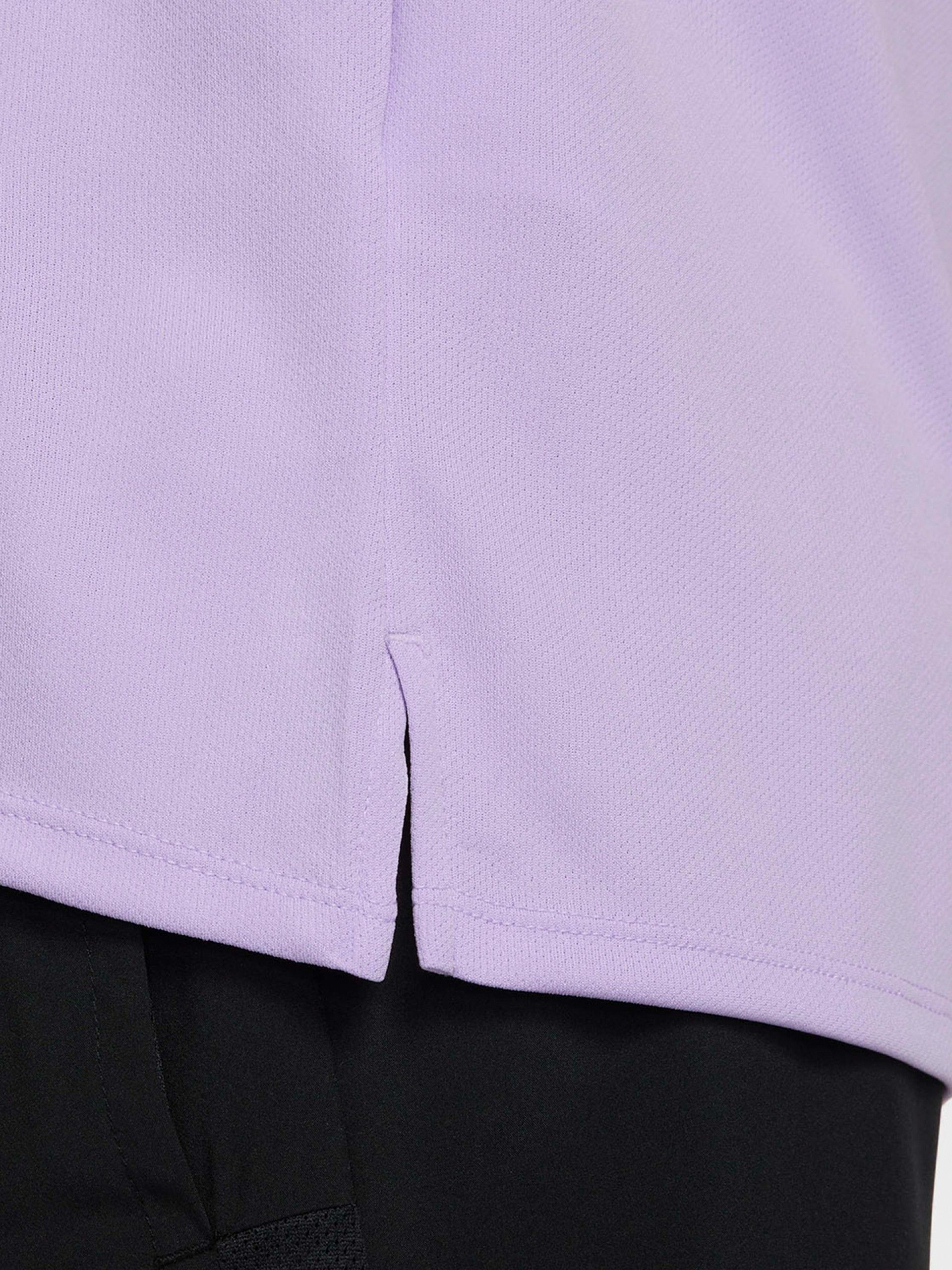 T-shirt de Running Nike Run Energy Miler Dri-FIT Lilás Para Homem