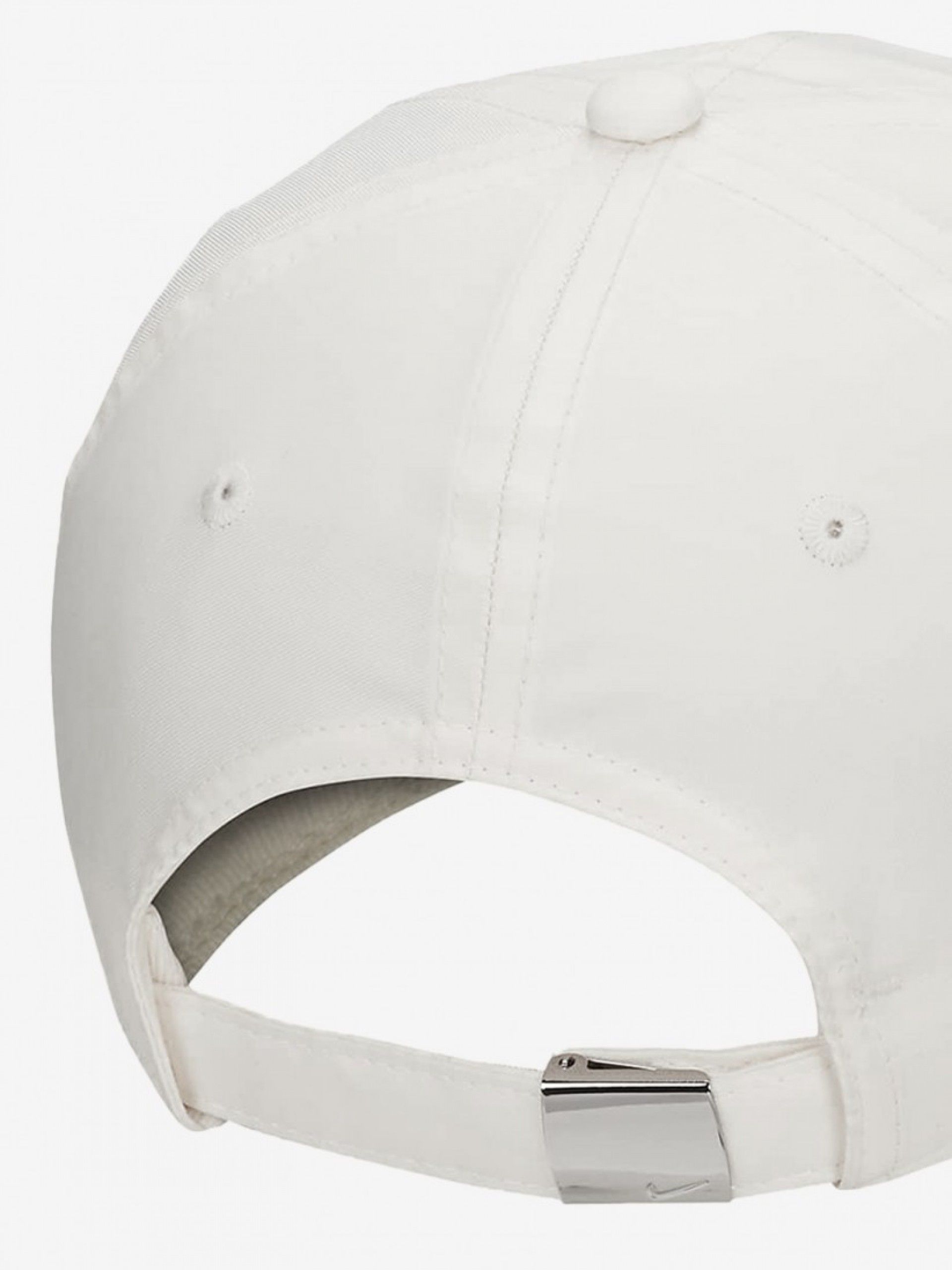 Gorra Nike Dri-FIT Club Unstructured Metal Swoosh Blanca
