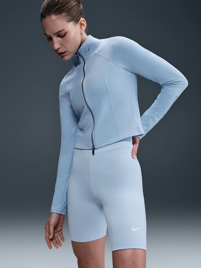 Nike Sportswear Classic 20cm Blue Biker Shorts For Women