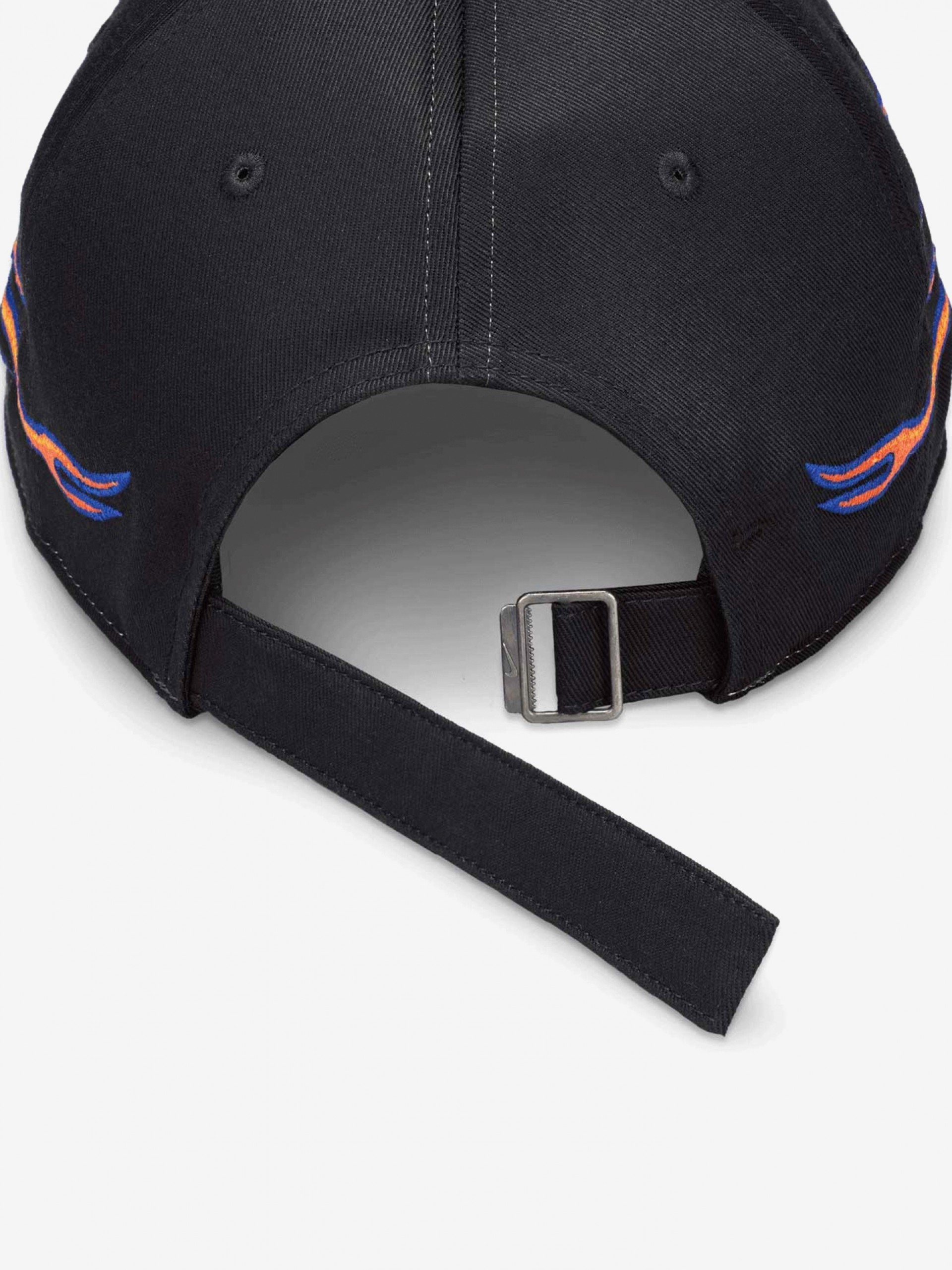 Nike Club OG Flame Embroidered Orange and Black Cap