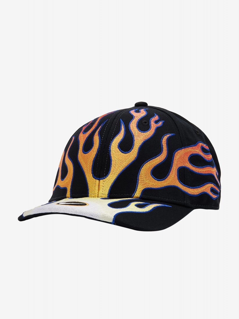 Nike Club OG Flame Embroidered Orange and Black Cap