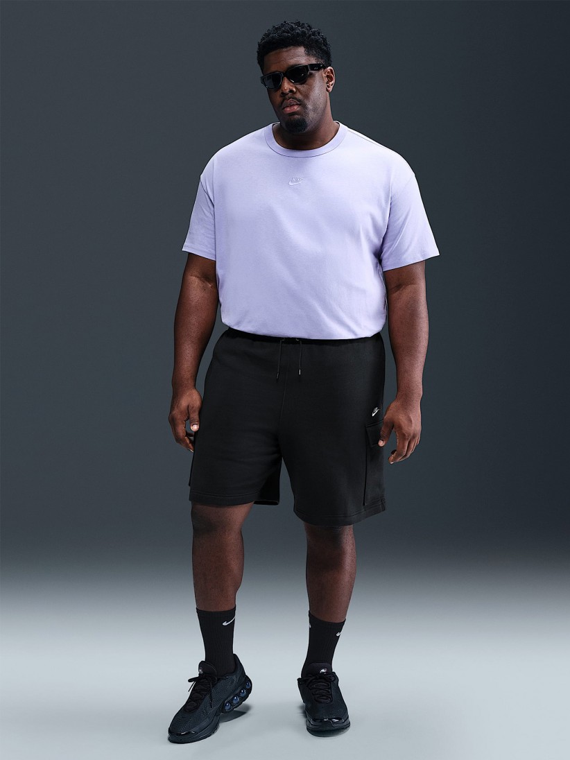 Cales Nike Fleece Cargo Pretos Para Homem