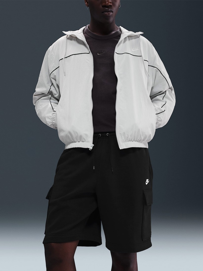 Cales Nike Fleece Cargo Pretos Para Homem