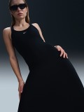 Vestido Nike Sportswear Chill Knit Negro Para Mujer