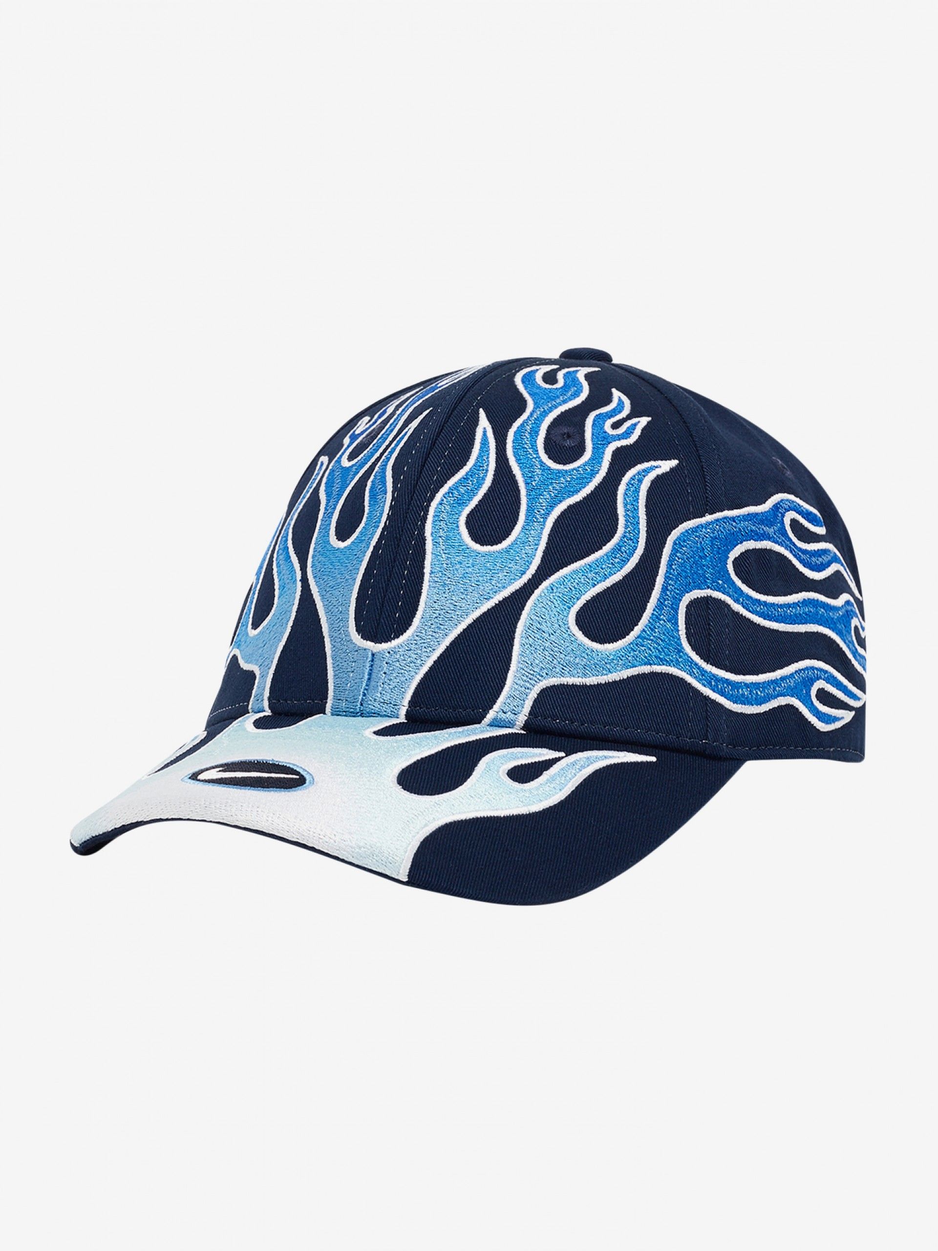 Nike Club OG Flame Embroidered Blue Cap