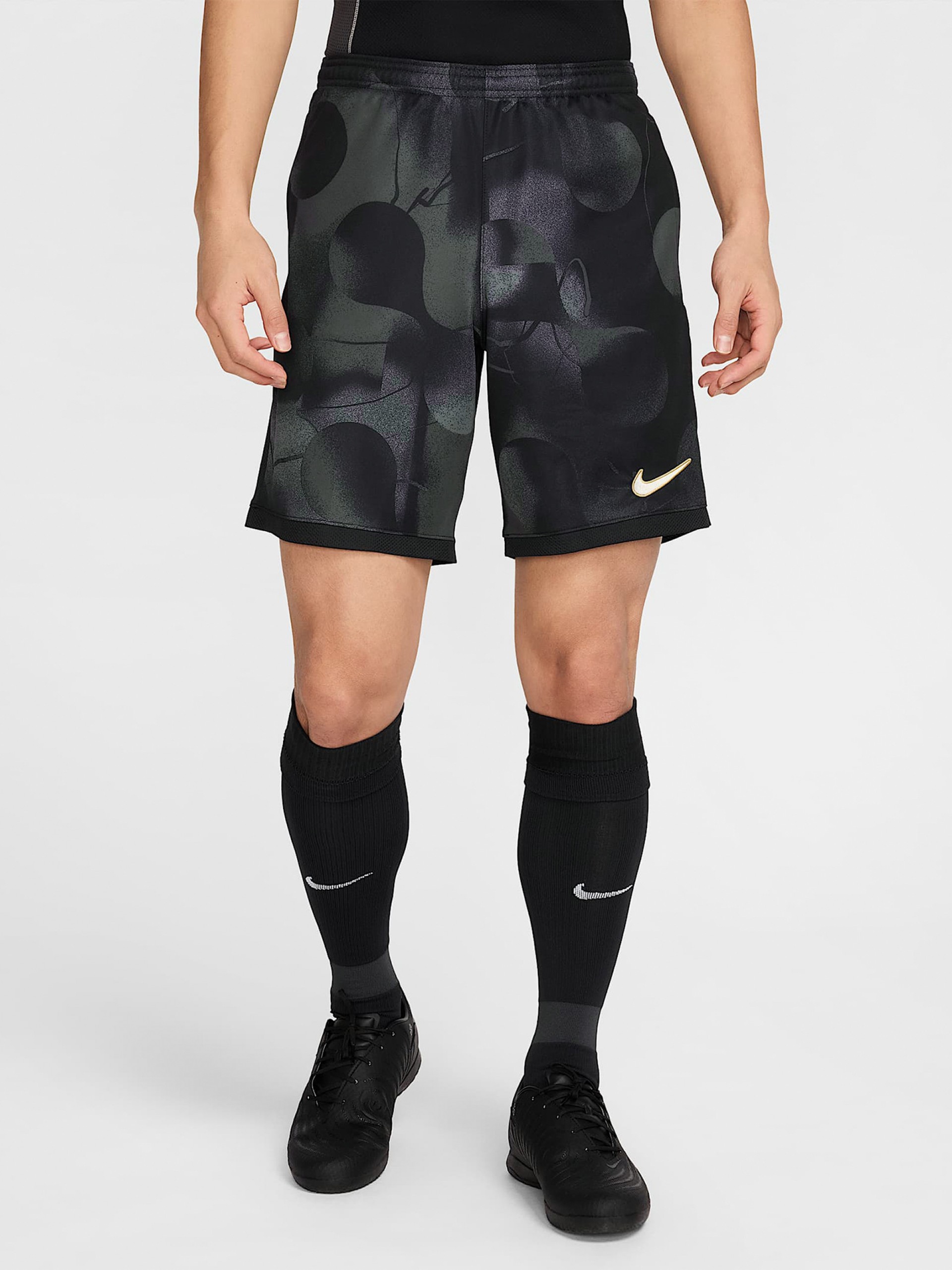 Nike Academy+ Dri-FIT Black Football Shorts For Men