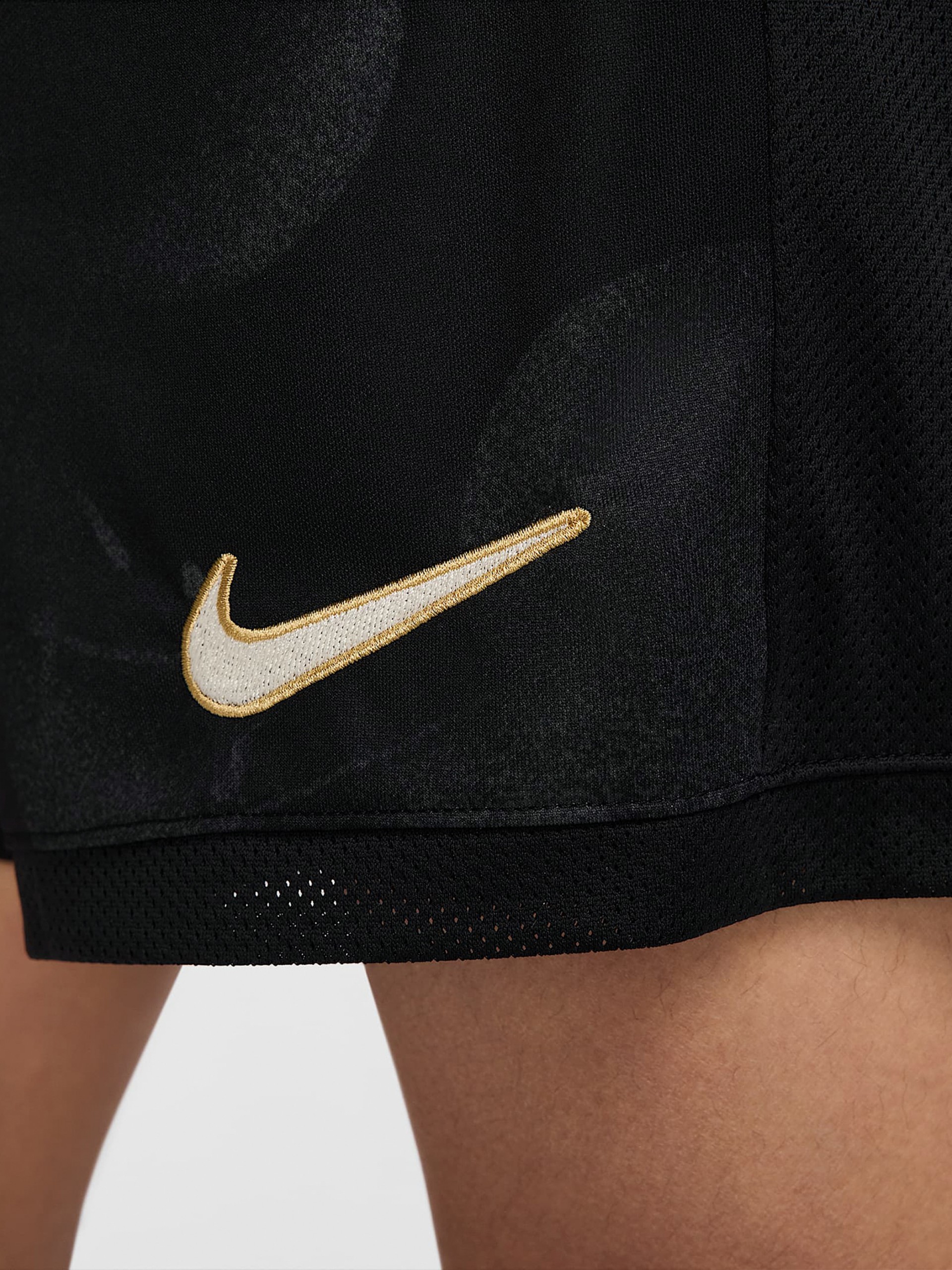Nike Academy+ Dri-FIT Black Football Shorts For Men