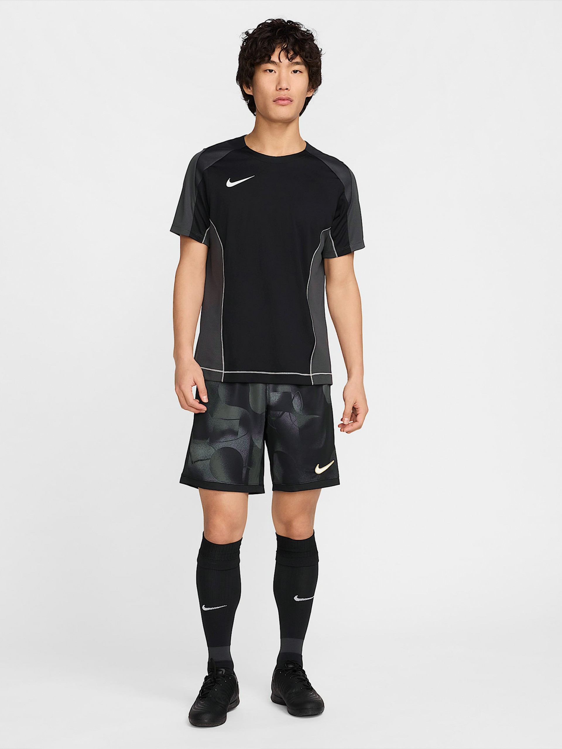 Nike Academy+ Dri-FIT Black Football Shorts For Men
