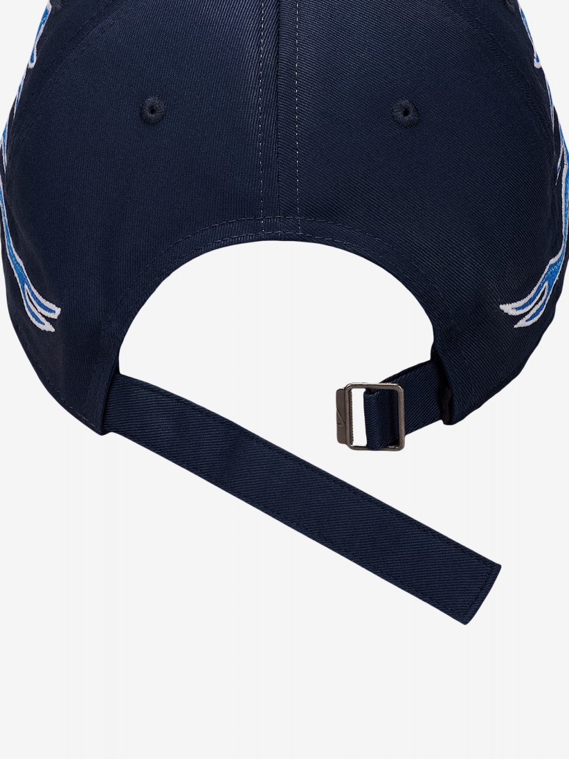 Nike Club OG Flame Embroidered Blue Cap Nike Club OG Flame Embroidered Blue Cap