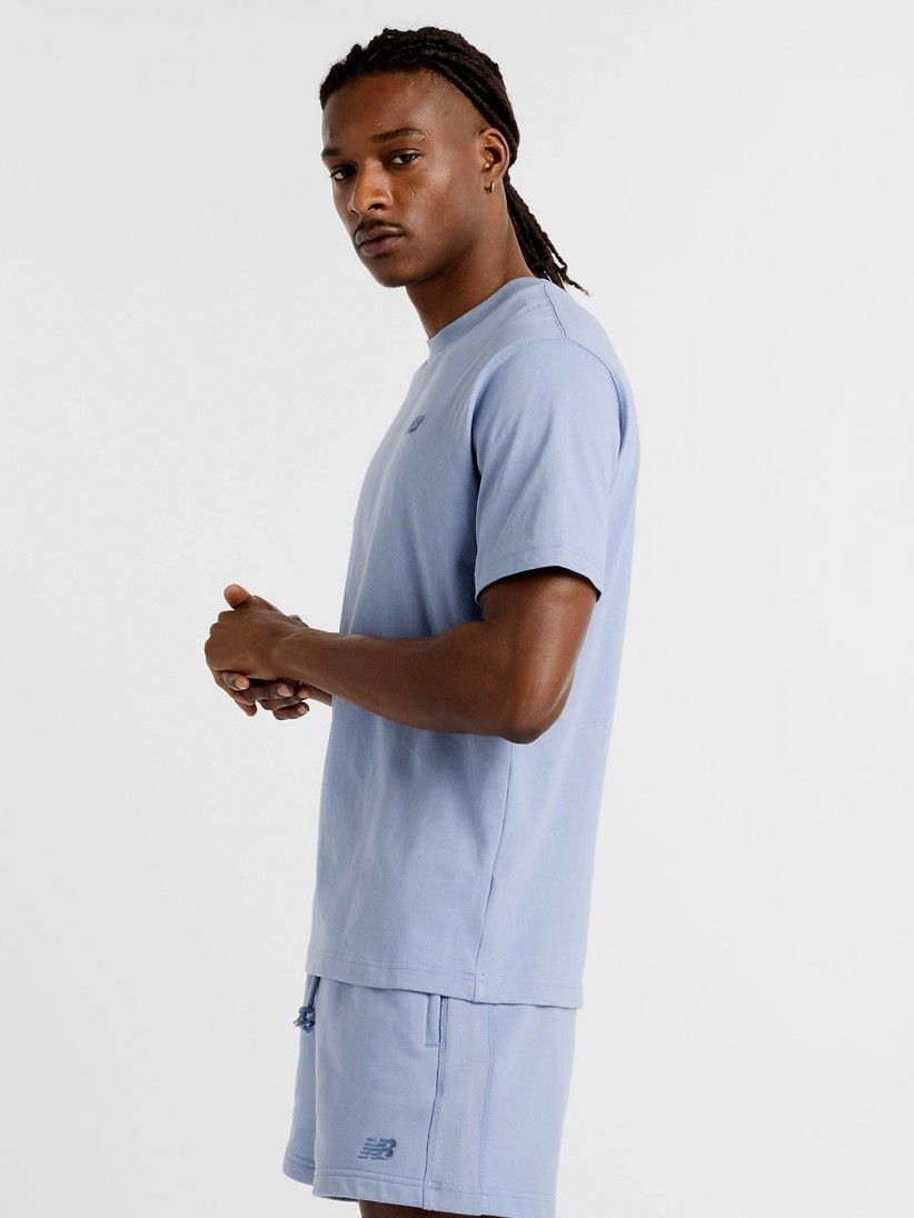 T-shirt New Balance Athletics Cotton Azul