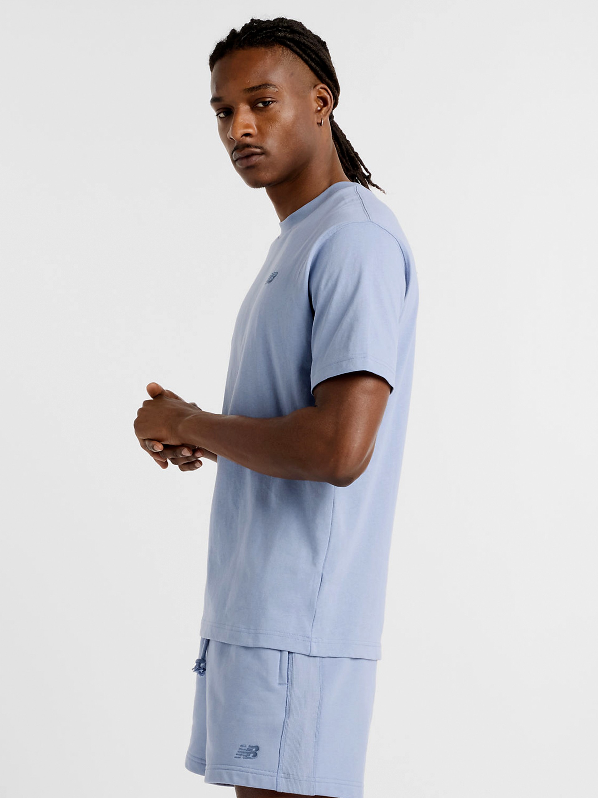 New Balance Athletics Cotton Blue T-shirt