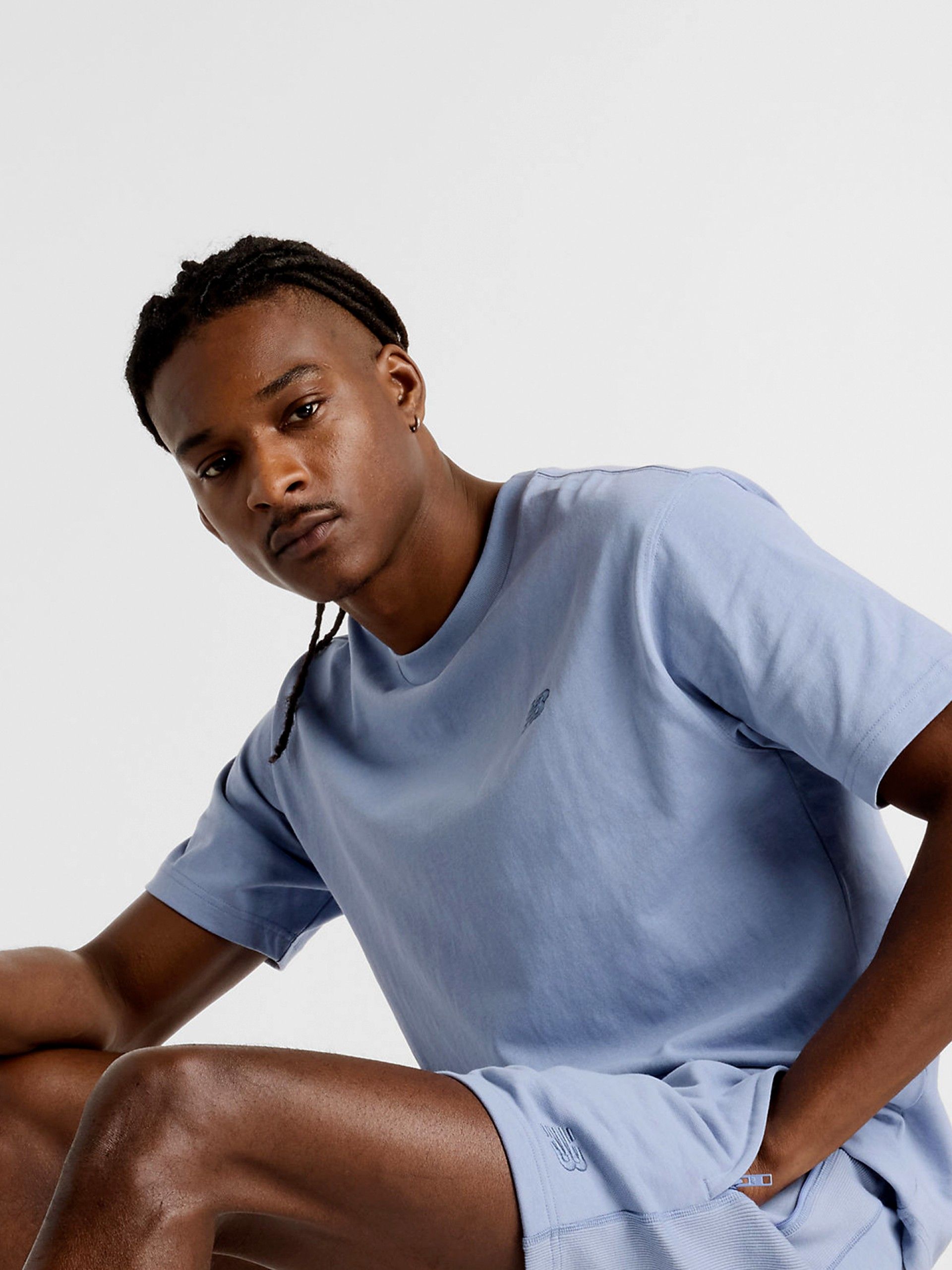 New Balance Athletics Cotton Blue T-shirt