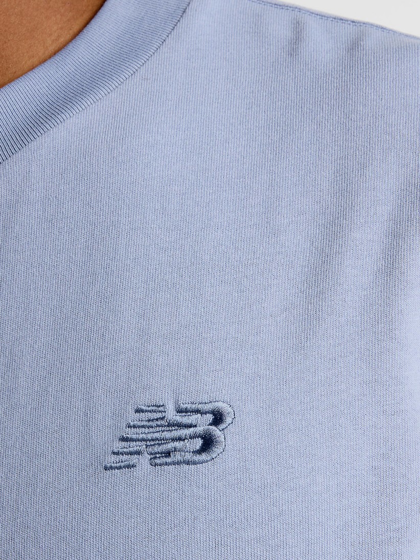 T-shirt New Balance Athletics Cotton Azul