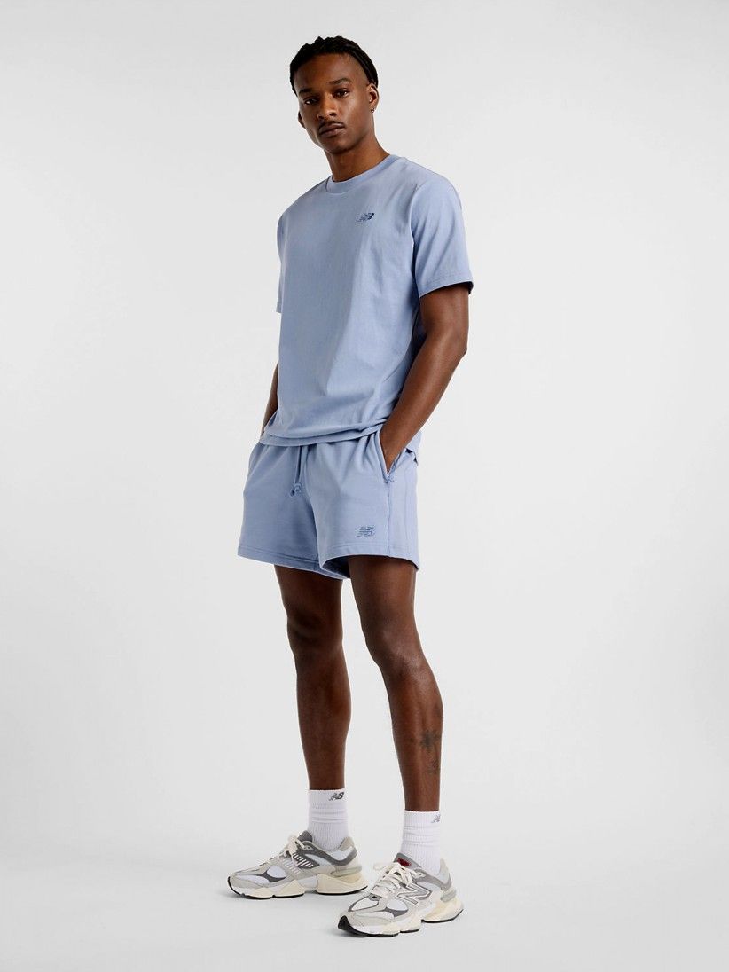T-shirt New Balance Athletics Cotton Azul