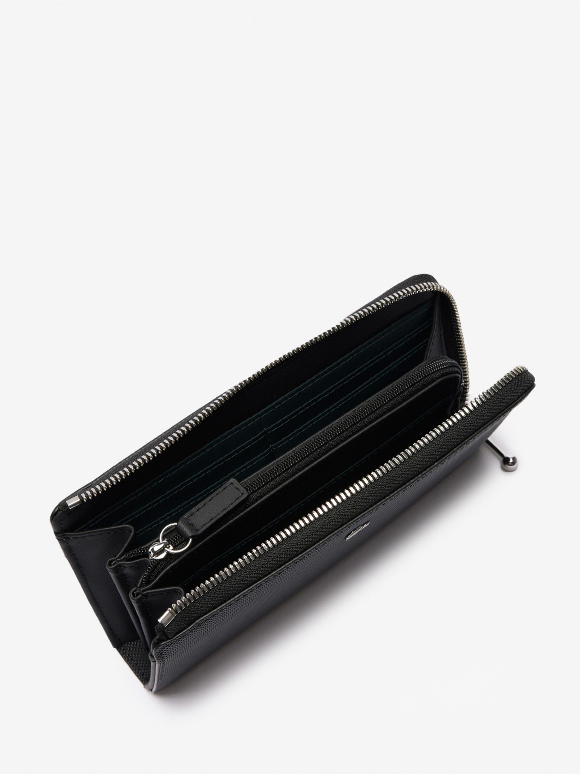 Lacoste Women's Daily City Black Wallet