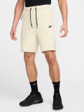 Nike Sportswear Tech Fleece Beige Shorts For Men