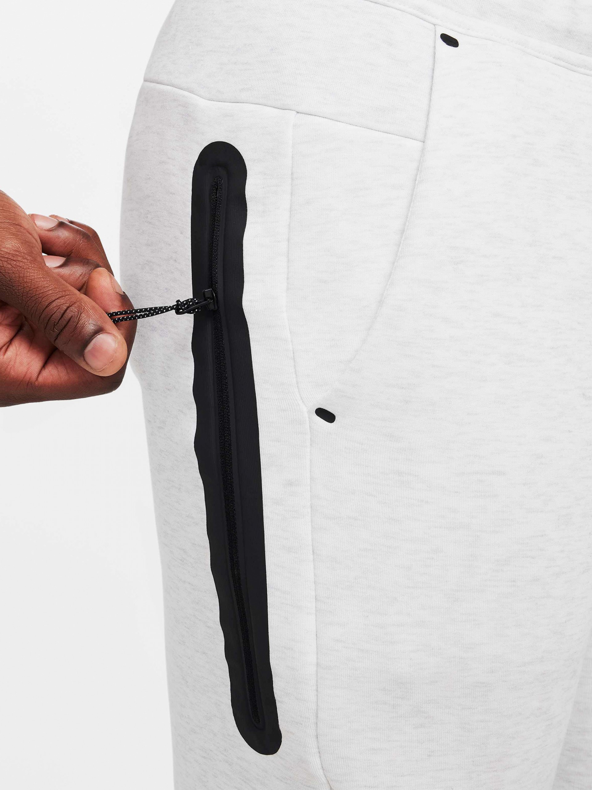 Pantalones Nike Tech Fleece Slim Fit Grises Para Hombre
