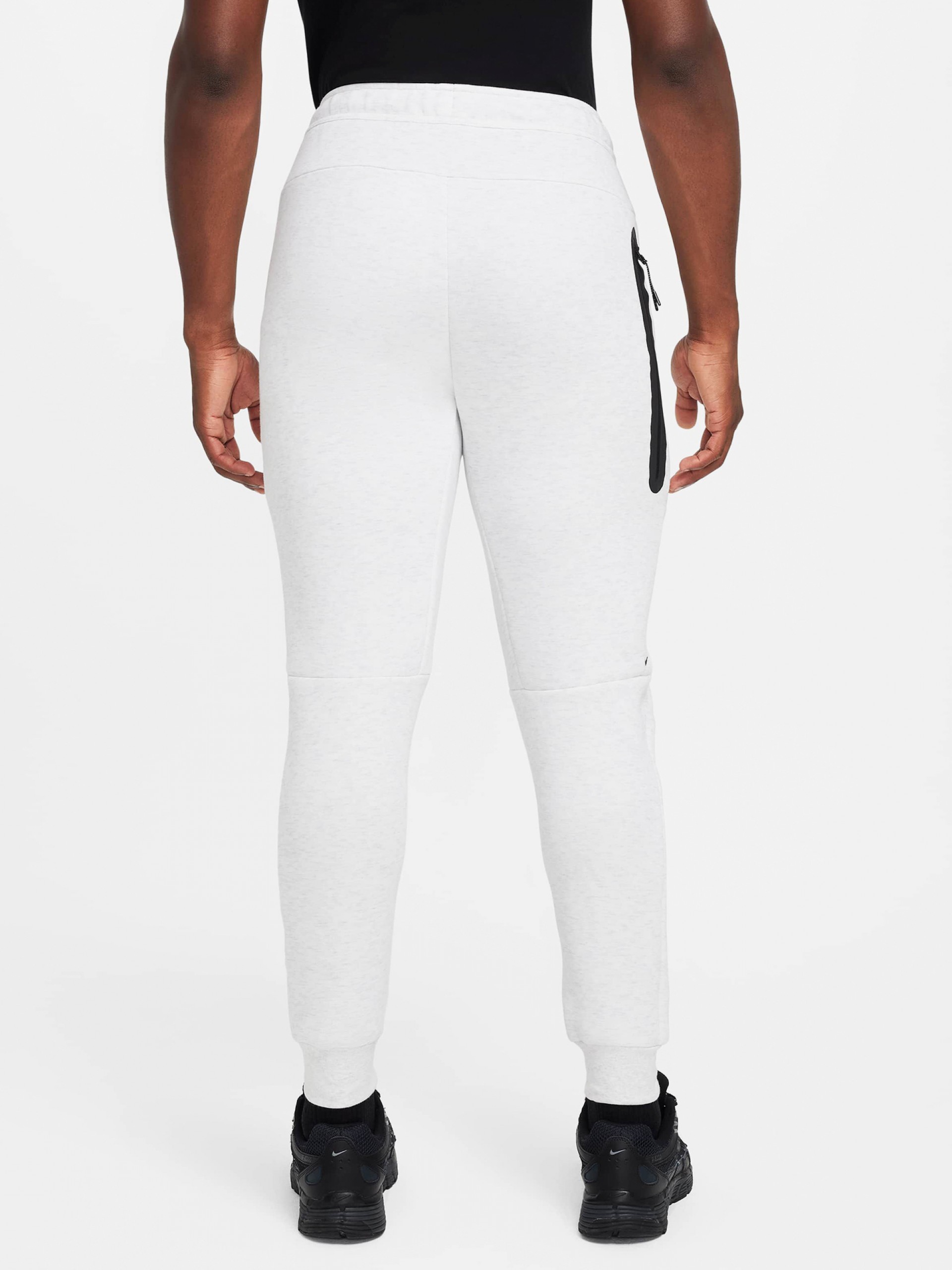 Pantalones Nike Tech Fleece Slim Fit Grises Para Hombre